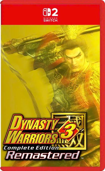Game Nintendo Switch 2 : Dynasty Warriors 3 Complete Edition Remastered