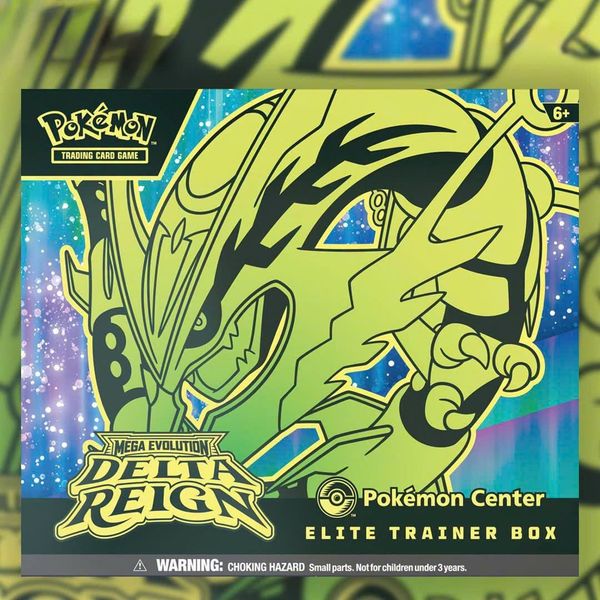 Pokemon TCG Center Elite Trainer Box : Mega Evolution Delta Reign