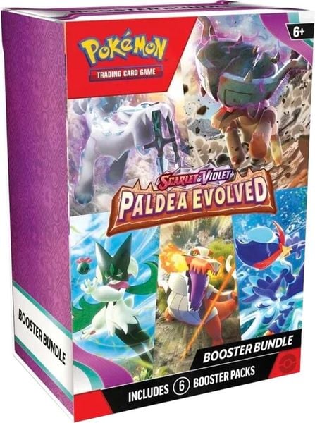 Pokemon TCG Booster Bundle : Scarlet & Violet Paldea Evolved