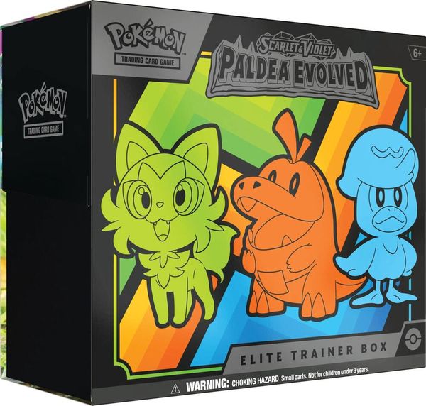 Pokemon TCG Elite Trainer Box : Scarlet & Violet Paldea Evolved