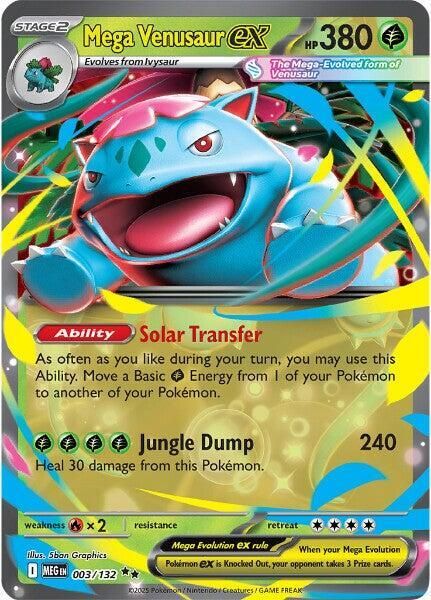 Tổng Hợp Pokemon TCG : Mega Evoulution Ex (MEG) ( Single Card )