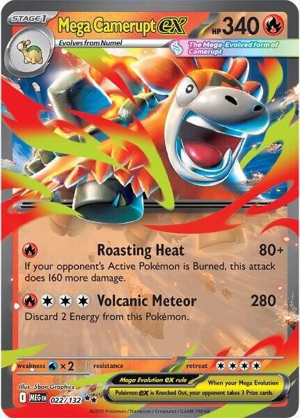 Tổng Hợp Pokemon TCG : Mega Evoulution Ex (MEG) ( Single Card )