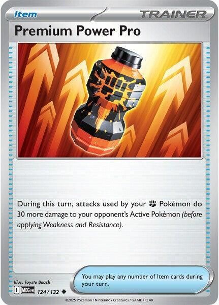 Pokemon TCG : Premium Power Pro - 124/132 - ME01: Mega Evolution (MEG) ( Single Card )
