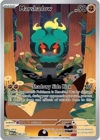 Pokemon TCG Mega Marshadow - 146/132 - ME01: Mega Evolution (MEG) ( Single Card )