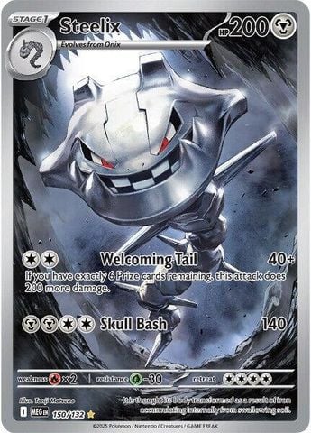 Pokemon Steelix - 150/132 - ME01: Mega Evolution (MEG) ( Single Card )