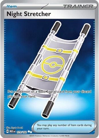Pokemon Tcg Night Stretcher - ME01: Mega Evolution (MEG) ( Single Card )