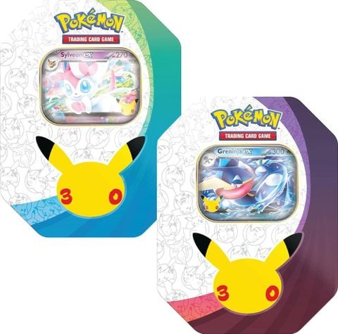 Pokemon TCG : 30th Celebration Ex Tin