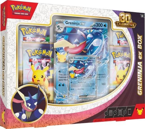 Pokemon TCG : 30th Celebration Greninja ex Box Premium Collection