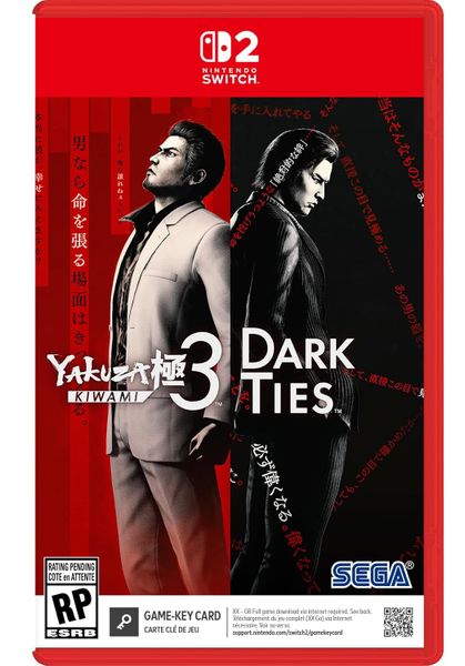 Game Nintendo Switch 2 Yakuza Kiwami 3 & Dark Ties