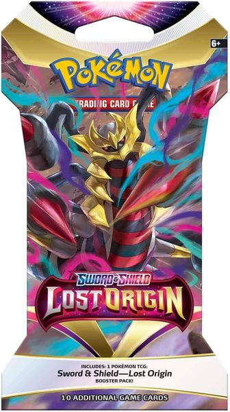 Pokemon TCG Sleeved Booster Pack : Sword & Shield Lost Origin