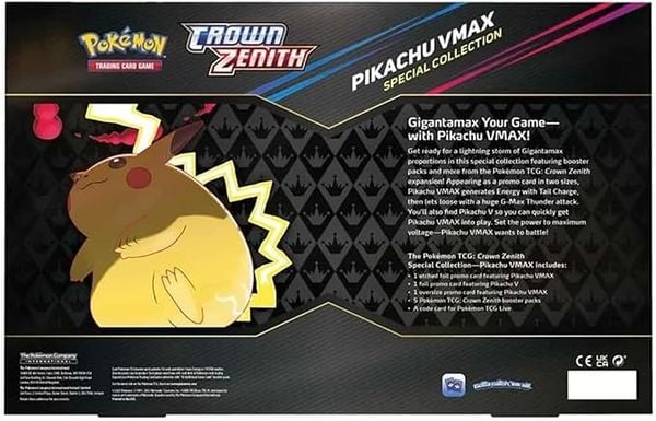 Pokemon TCG : Crown Zenith Special Collection Pikachu VMAX