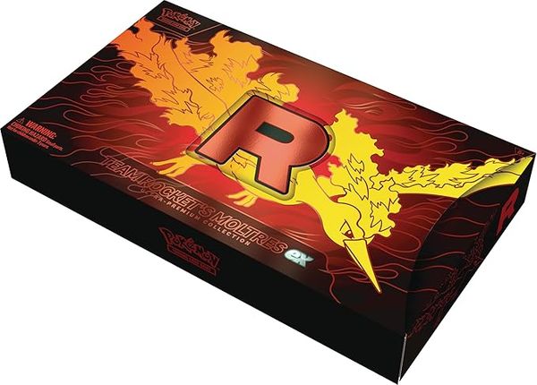 Pokemon TCG : Team Rocket's Moltres Ex Ultra-Premium Collection Box