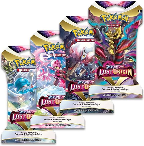 Pokemon TCG Sleeved Booster Pack : Sword & Shield Lost Origin