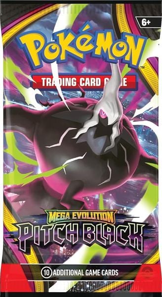 Pokemon TCG 3 Pack Blister : Mega Evolution Pitch Black