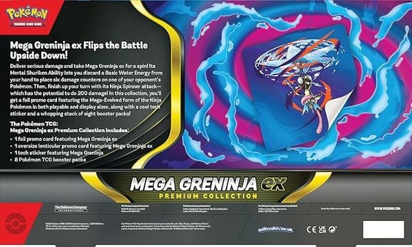 Pokemon TCG : Mega Greninja ex Premium Collection