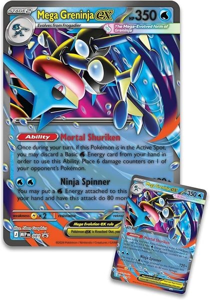Pokemon TCG : Mega Greninja ex Premium Collection