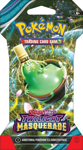 Pokemon TCG Sleeved Booster Pack : Scarlet & Violet Twilight Masquerade