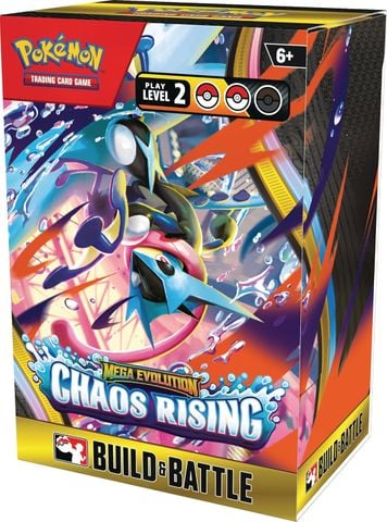 Pokemon TCG : Mega Evolution Chaos Rising Build & Battle Box