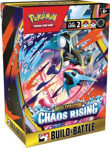 Pokemon TCG : Mega Evolution Chaos Rising Build & Battle Box