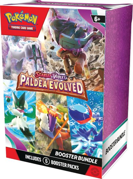 Pokemon TCG Booster Bundle : Scarlet & Violet Paldea Evolved