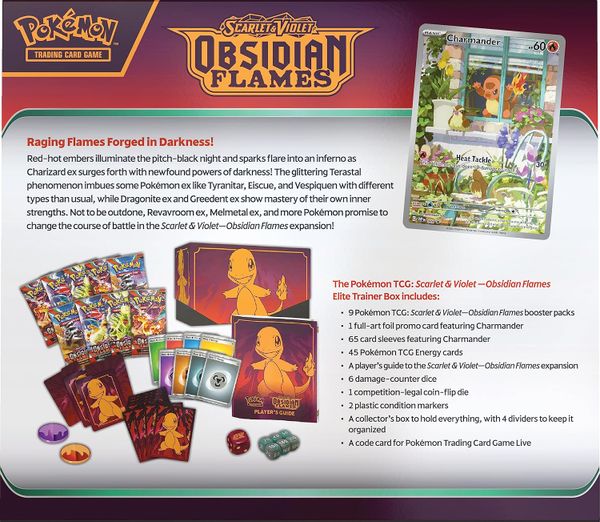 Pokemon TCG Elite Trainer Box : Obsidian Flames SV03