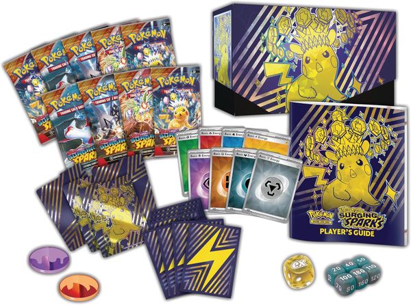 Pokemon TCG Scarlet & Violet :  Surging Sparks Elite Trainer Box