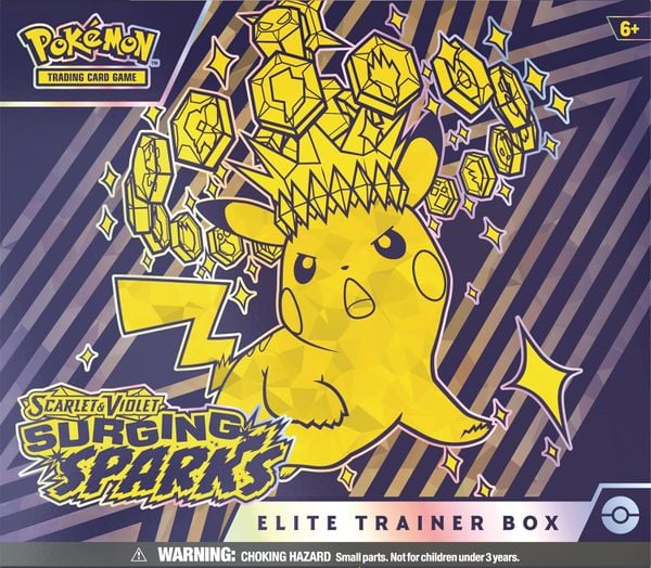 Pokemon TCG Scarlet & Violet :  Surging Sparks Elite Trainer Box
