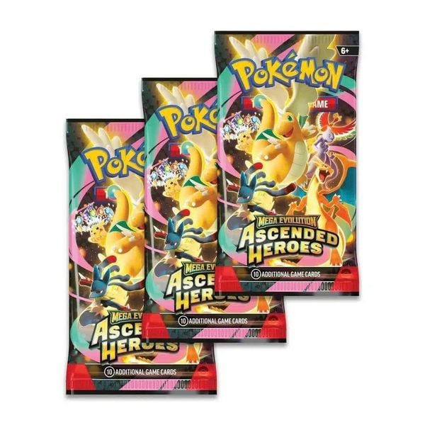 Pokemon TCG  Booster Bundle : Mega Evolution Ascended Heroes