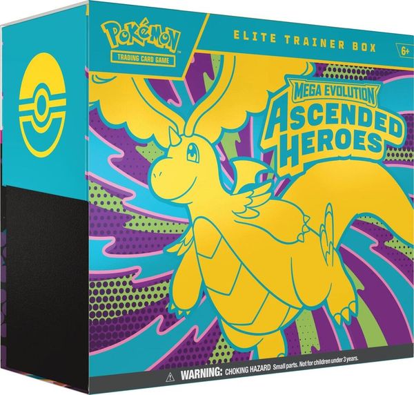 Pokemon TCG Elite Trainer Box : Mega Evolution Ascended Heroes