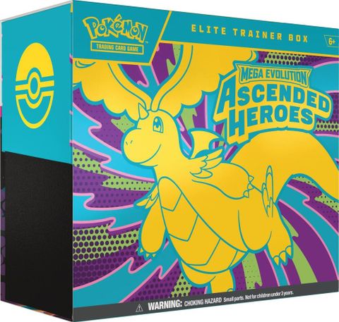 Pokemon TCG Elite Trainer Box : Mega Evolution Ascended Heroes