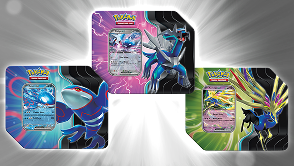 Pokemon TCG : Scarlet & Violet Azure Legends Xerneas ex Mini Tin