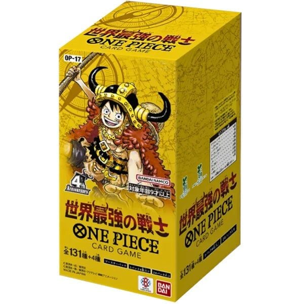 Thẻ bài TCG One Piece Booster Pack : The World’s Strongest Warriors OP-17 (Japanese)