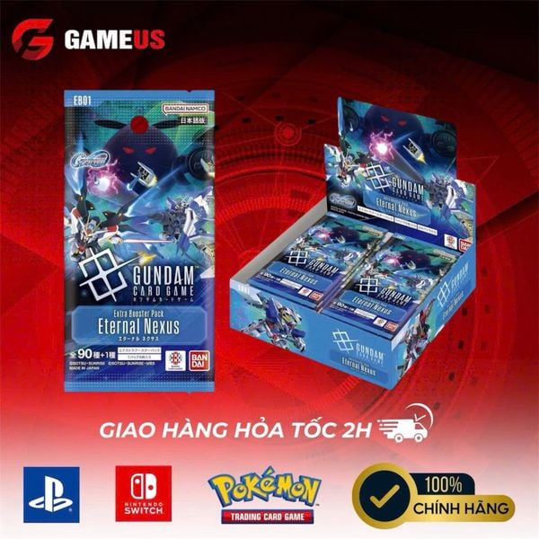 Bandai Gundam Card Game Extra Booster : Eternal Nexus [EB01] Japanese Version