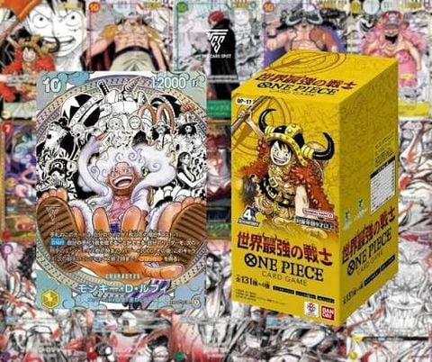 Thẻ bài TCG One Piece Booster Box : The World’s Strongest Warriors OP-17 (Japanese)