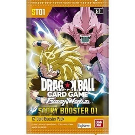 Dragon Ball Super Card Game Booster Box : Fusion World  STORY BOOSTER 01 (ST01)  Janpanese Version