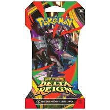 Pokemon TCG Sleeved Booster Pack : Mega Evolution Delta Reign