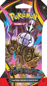 Pokemon TCG Sleeved Booster Pack : Mega Evolution Pitch Black