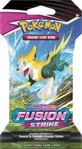 Pokemon TCG Sleeved Booster Pack : Sword and Shield Fusion Strike