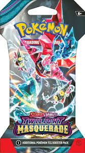 Pokemon TCG Sleeved Booster Pack : Scarlet & Violet Twilight Masquerade