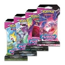 Pokemon TCG Sleeved Booster Pack : Sword and Shield Fusion Strike