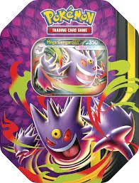 Pokemon TCG : Mega Moonlit Tins MEGA Clefable ex & MEGA Gengar ex
