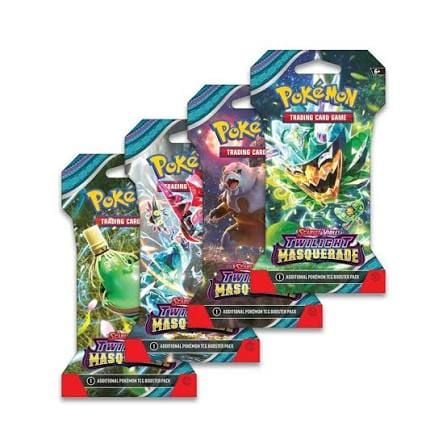 Pokemon TCG Sleeved Booster Pack : Scarlet & Violet Twilight Masquerade