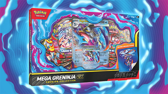 Pokemon TCG : Mega Greninja ex Premium Collection