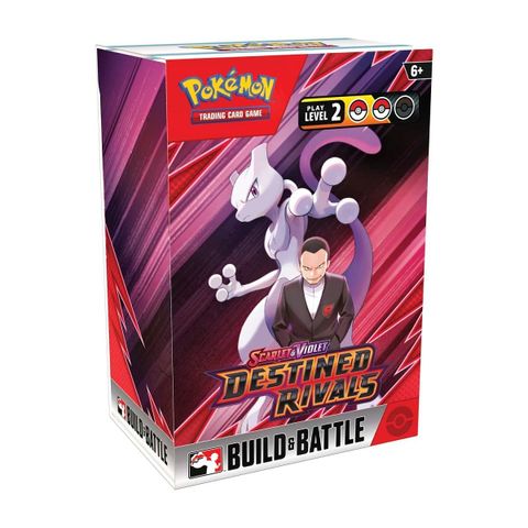 Pokemon TCG : Scarlet & Violet-Destined Rivals Build & Battle Box