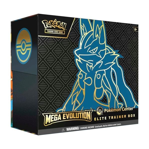 Pokemon TCG Center : Elite Trainer Box Mega Evolution Pokemon (Mega Lucario)