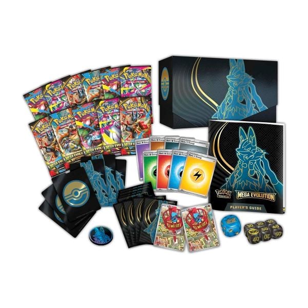 Pokemon TCG Center : Elite Trainer Box Mega Evolution Pokemon (Mega Lucario)