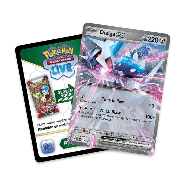 Pokemon TCG : Azure Legends Dialga ex Mini Tin