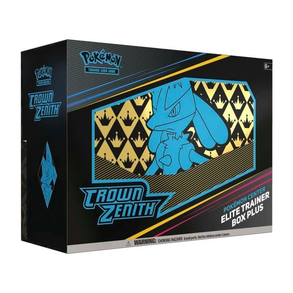 Pokemon TCG Center Elite Trainer Box : Crown Zenith Box Plus