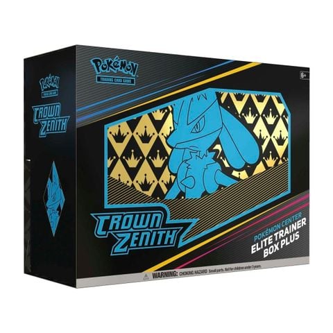 Pokemon TCG Center Elite Trainer Box : Crown Zenith Box Plus