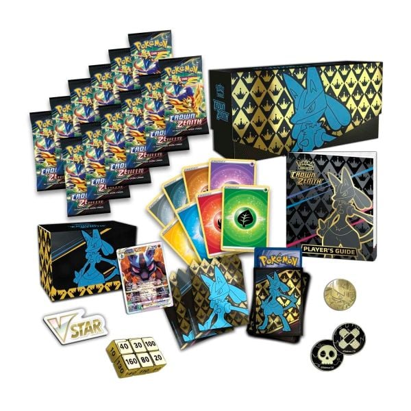 Pokemon TCG Center Elite Trainer Box : Crown Zenith Box Plus